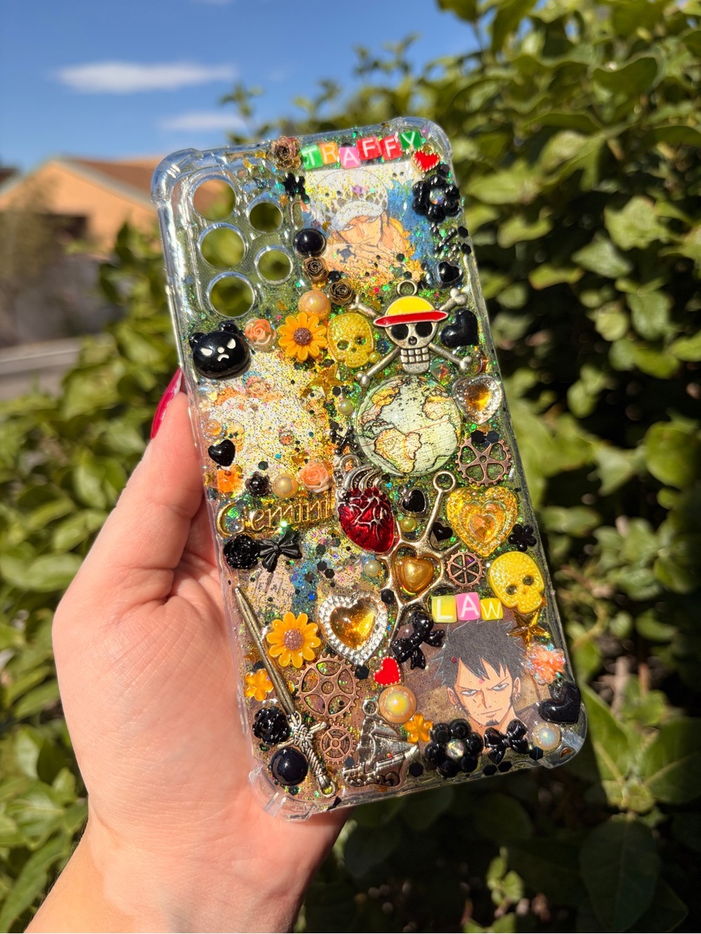 Trafalgar D. Law custom resin phone case Samsung Galaxy A32 4-G